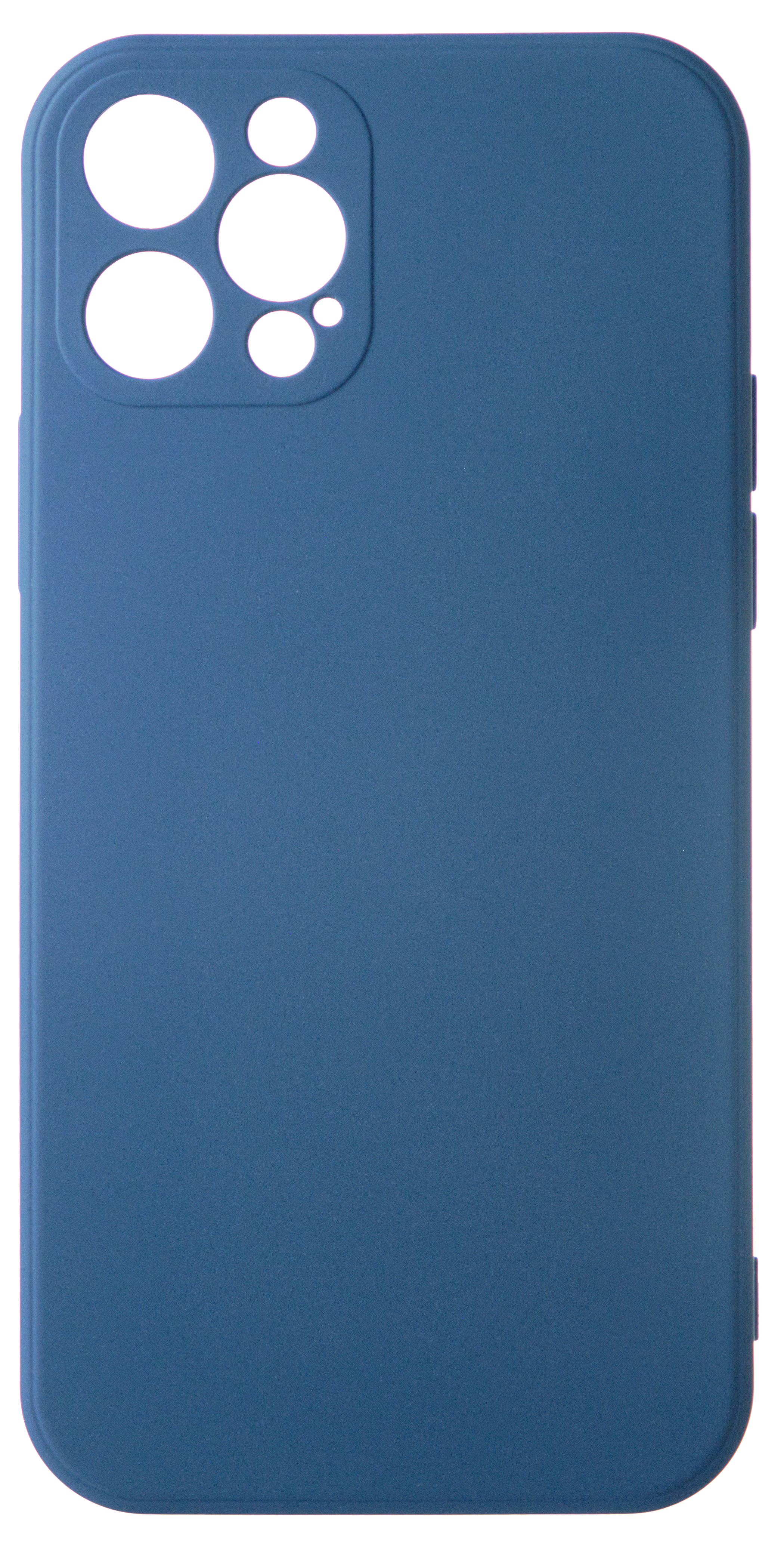 Чехол Soft-Touch для iPhone 12 Pro темно-синий в Тюмени